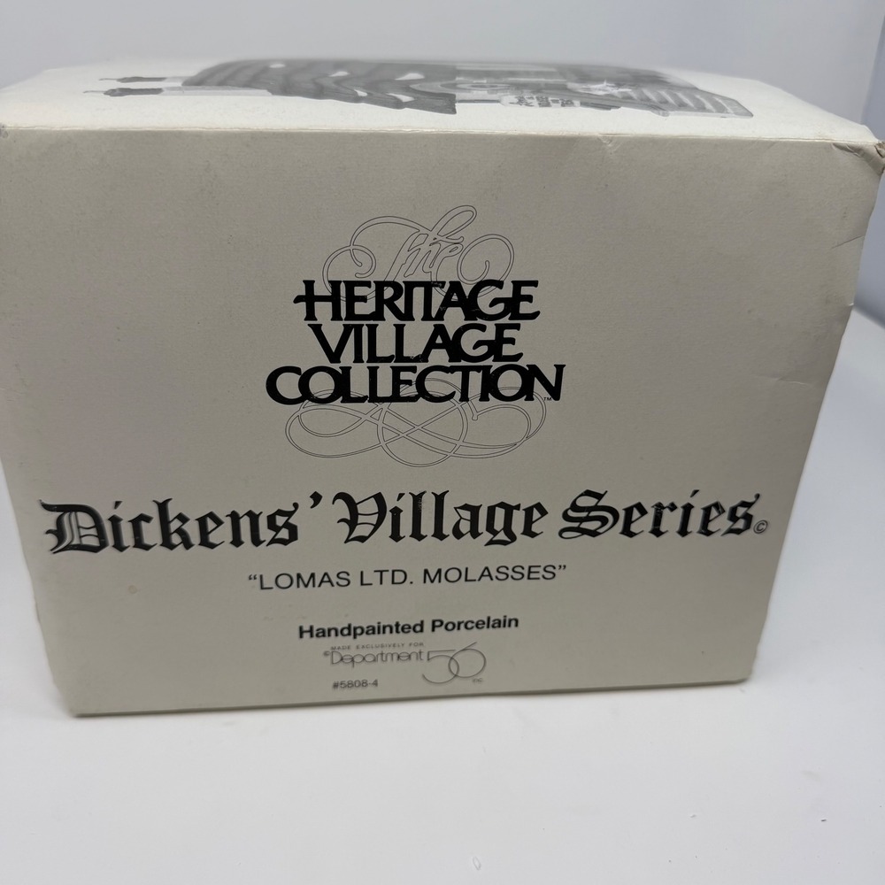Department 56 Heritage Village Collection Dickens Village Lomas Ltd Molasses - Picture 2 of 3
